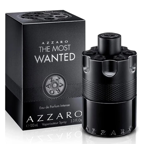 AZZARO WANTED Parfums pour hommes, flacons élégants, métalliques et colorés (argent/or/noir/bleu), éditions premium, parfum léger