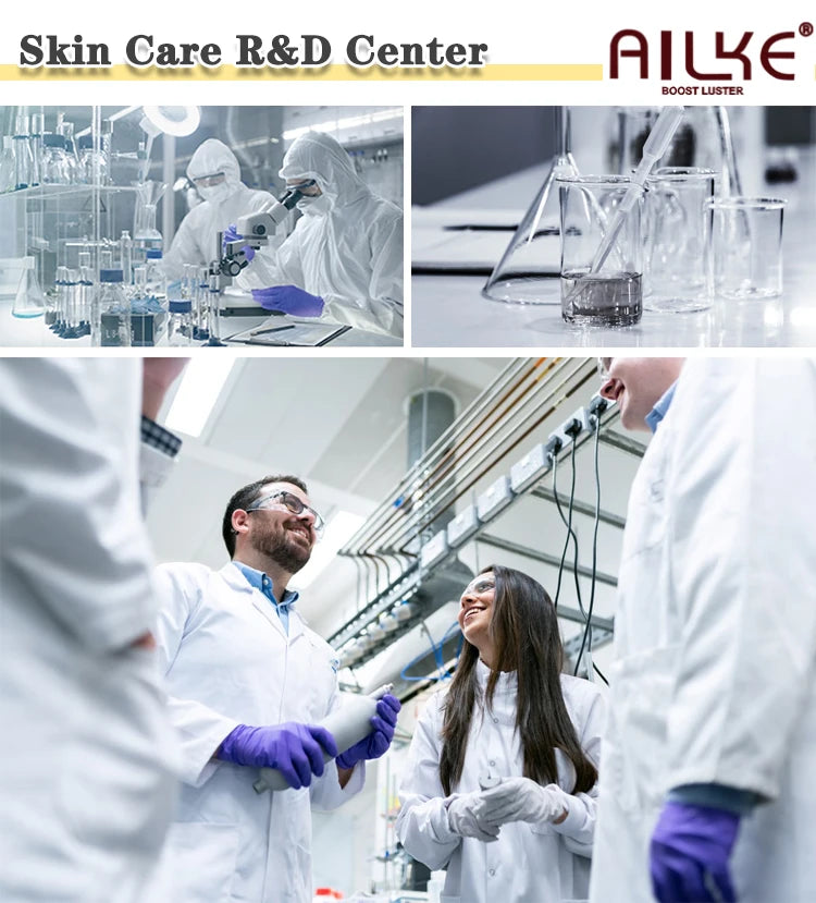 Kit de soins éclaircissants multivitaminés naturels AILKE : hydrate, unifie le teint, atténue les taches brunes et blanches, nettoie et lisse la peau.
