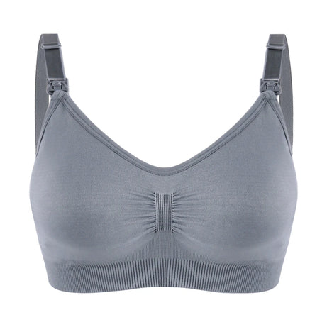 Soutien-gorge d'allaitement grande taille de haute qualité, respirant, sans coutures, push-up, idéal pour les femmes allaitantes.