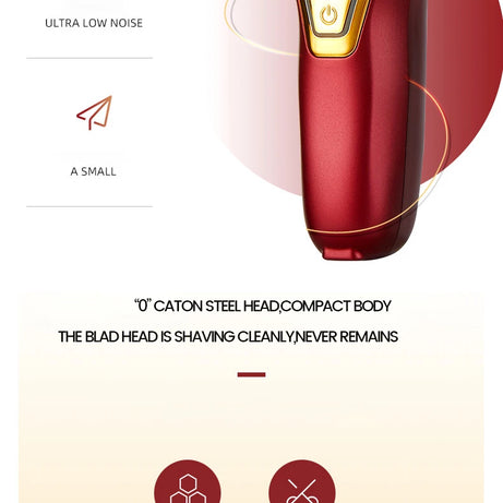Tondeuse à cheveux professionnelle puissante pour hommes, lame en T de 0 mm, tondeuse électrique rechargeable, machine de coiffure et de rasage pour barbe