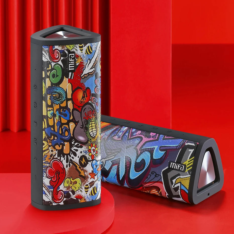 mifa A10+ Portable bluetooth speaker 360° Stereo Sound 20W  IPX7 waterproof wireless bluetooth 5.0 speaker 24-Hour Play time