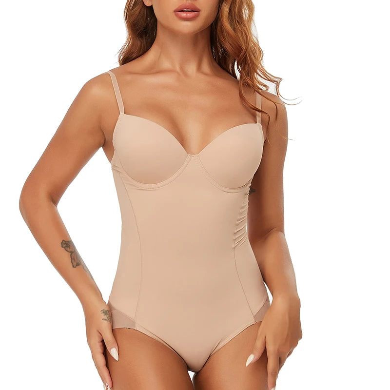 Body gainant pour femme, culotte push-up ventre-fesses, gaine amincissante, sous-vêtements sculptants pour le corps