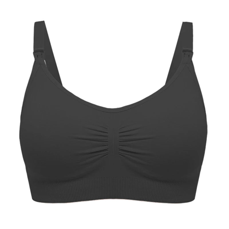 Soutien-gorge d'allaitement grande taille de haute qualité, respirant, sans coutures, push-up, idéal pour les femmes allaitantes.
