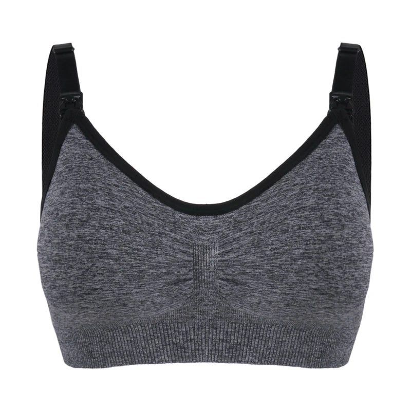 Soutien-gorge d'allaitement grande taille de haute qualité, respirant, sans coutures, push-up, idéal pour les femmes allaitantes.