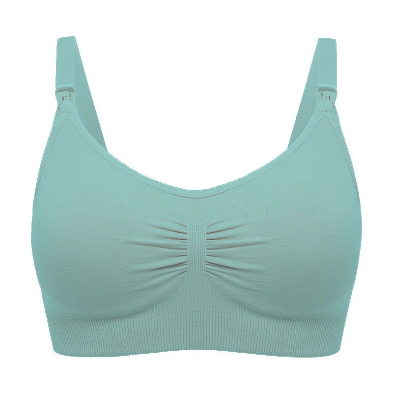 Soutien-gorge d'allaitement grande taille de haute qualité, respirant, sans coutures, push-up, idéal pour les femmes allaitantes.