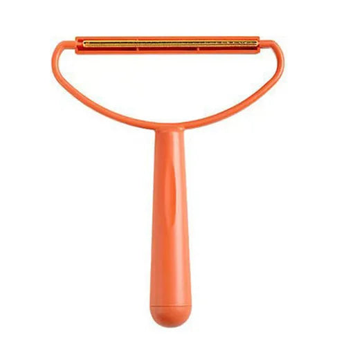 Brosse anti-peluches double face portable pour poils d'animaux, rasoir manuel pour vêtements et tissus, brosse pour tapis et vêtements
