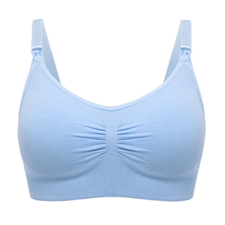 Soutien-gorge d'allaitement grande taille de haute qualité, respirant, sans coutures, push-up, idéal pour les femmes allaitantes.