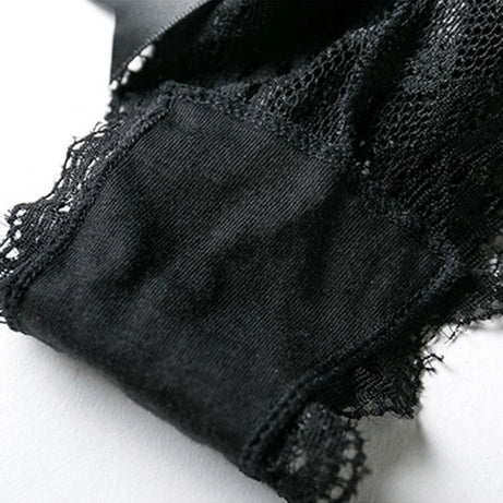 Découvrez la lingerie féminine incroyable : string en dentelle, culotte sexy en forme de T, culotte transparente style japonais.