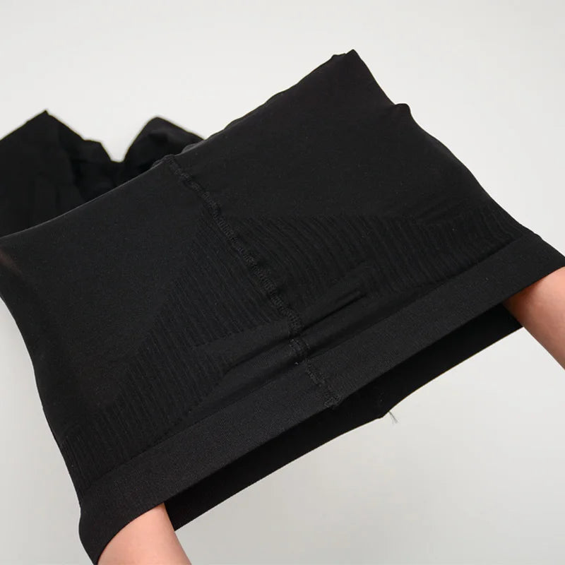 Sous-vêtements gainants sans coutures, leggings de compression transparents taille haute, effet ventre plat et fesses galbantes, culotte sculptante