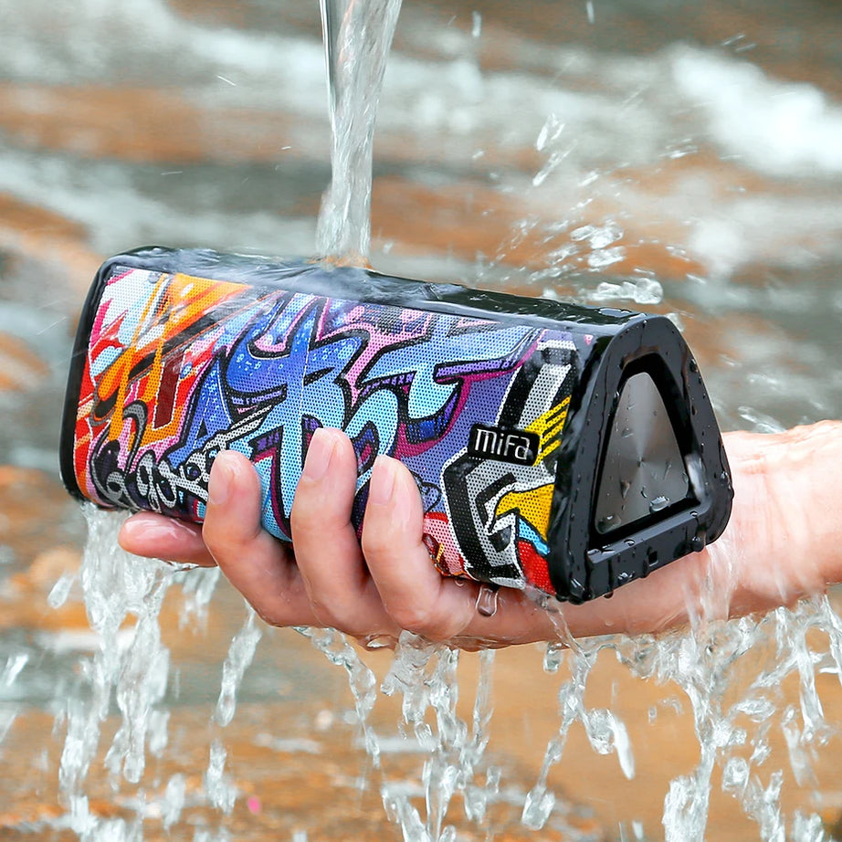 mifa A10+ Portable bluetooth speaker 360° Stereo Sound 20W  IPX7 waterproof wireless bluetooth 5.0 speaker 24-Hour Play time