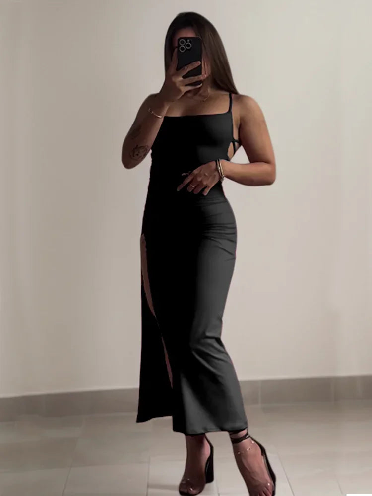 Robe d'été explosive 2025, ultra-sensible, dos nu, style Spice Girl, robe taille basse