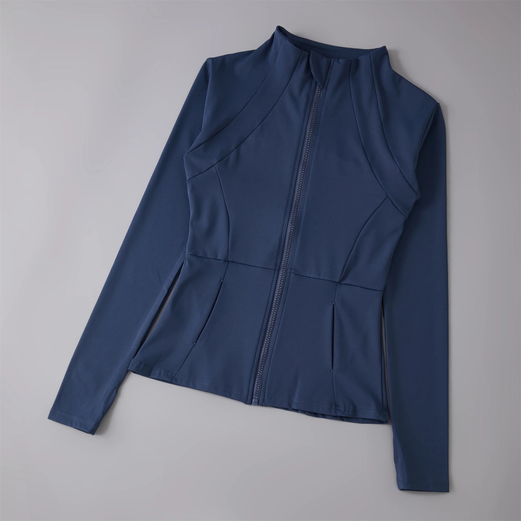 Vêtements de yoga coupe-vent, vêtements de sport pour femme, sweat-shirt à manches longues, veste de sport, haut d'entraînement pour femme, vêtements de sport