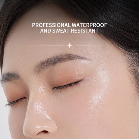 Fond de teint hydratant léger et onctueux, effet naturel, hydratant, brillant, fin et léger, applicateur double tête rotatif pour une utilisation facile, avec son propre pinceau, waterproof, application facile et facile à estomper.