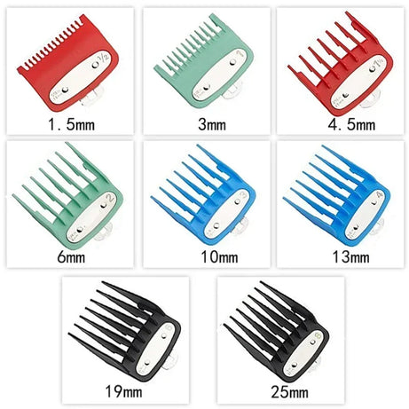 Tondeuse à cheveux rechargeable Kemei PG1990A avec peignes de guidage, professionnelle et sans fil, pour hommes. Appareil de coupe de cheveux pour hommes.