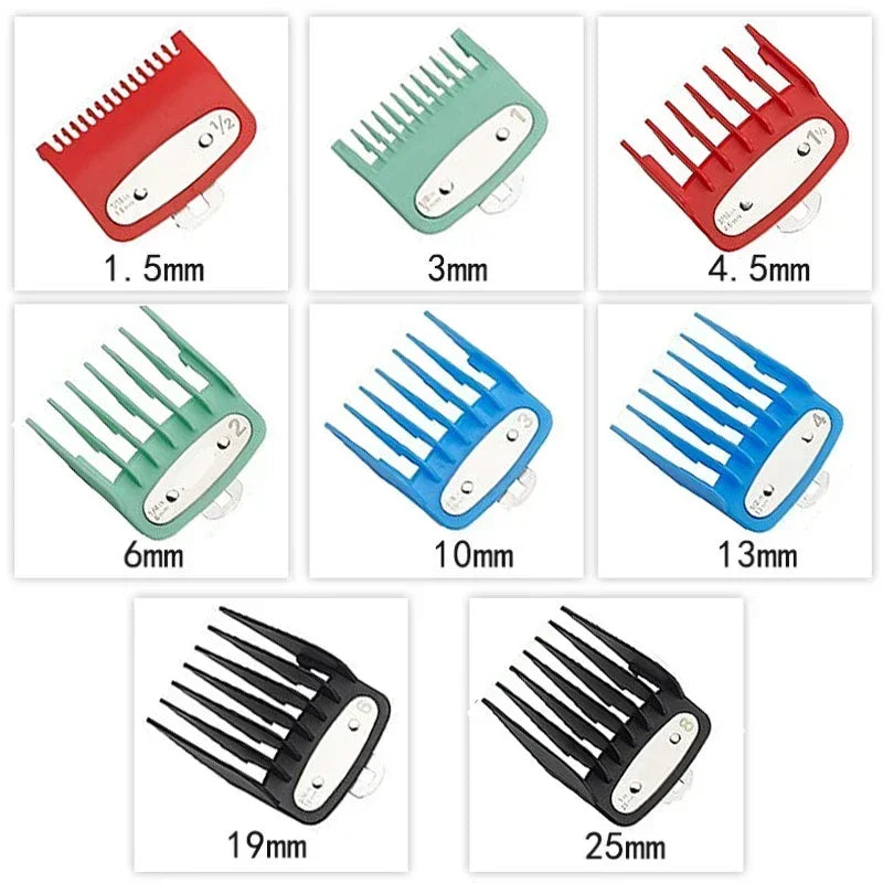 Tondeuse à cheveux rechargeable Kemei PG1990A avec peignes de guidage, professionnelle et sans fil, pour hommes. Appareil de coupe de cheveux pour hommes.
