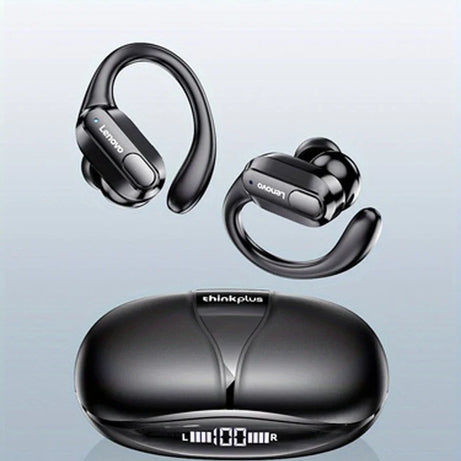 Lenovo XT80 Wireless Headphones Bluetooth 5.3 Earphones True with Mic Button Control Noise Reduction Earhooks Waterproof Headset
