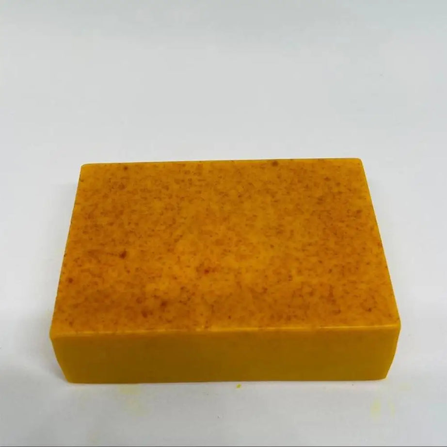 Savon Artisanal Curcuma & Acide Kojique au Citron – Éclat, Anti-Taches Visage & Corps – 100g