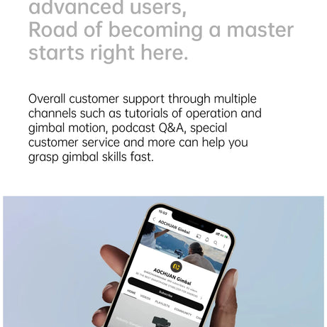 Stabilisateur à cardan 3 axes pour smartphone, pliable, portable, pour l'enregistrement vidéo, les vlogs et les appareils Android. Stabilisateur anti-tremblement PTZ pour iPhone et Android.