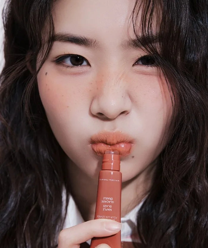 Baume à lèvres hydratant effet donut, gloss miroir, rouge à lèvres parfum fraise framboise chocolat, huile à lèvres transparente, maquillage