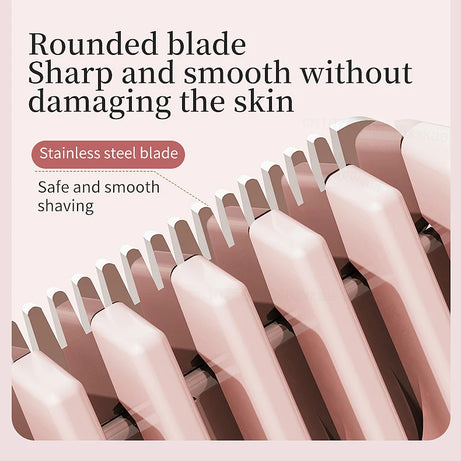 Rasoir électrique pour femme, tondeuse bikini, épilateur corporel, rasoir électrique pour l'épilation du maillot, des aisselles, des jambes et du visage