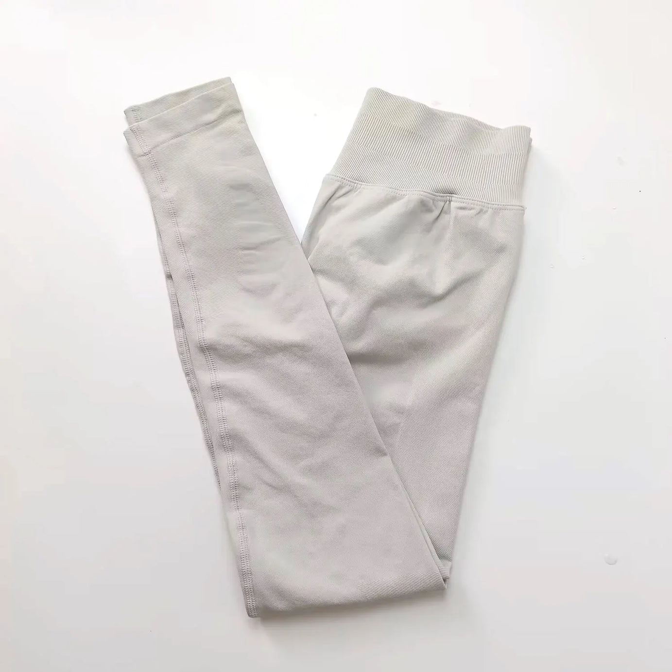 Leggings NCLAGEN Impact pour femmes, sans coutures, pantalon de sport et de yoga, bande côtelée basse, vêtements de gym et de fitness, collants froncés pour les fesses
