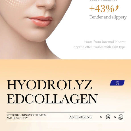Lot de 10 masques faciaux anti-rides au collagène, anti-âge, atténue les ridules, raffermit la peau, hydrate et illumine le teint, cosmétique coréenne