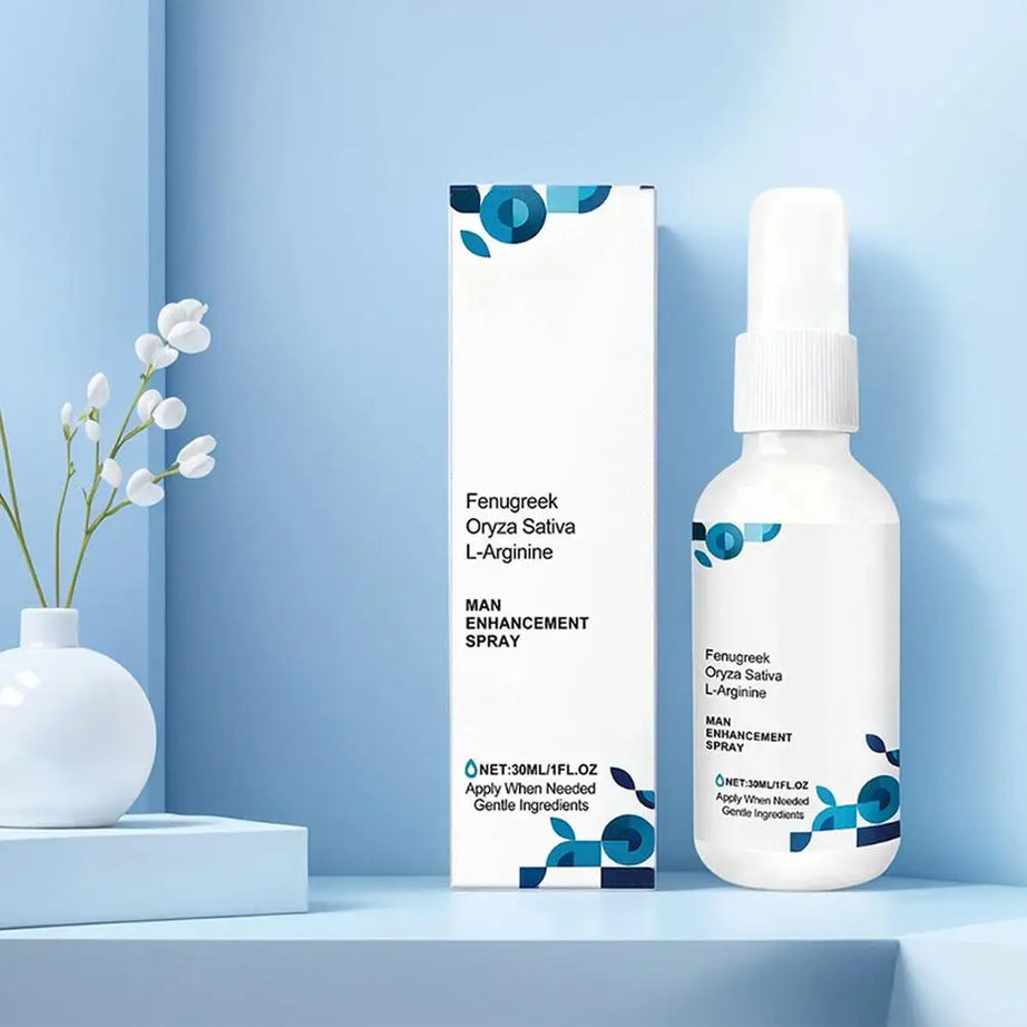 Spray stimulant pour hommes de 30 ml. Soin intime masculin. Agit rapidement et procure un soutien durable.