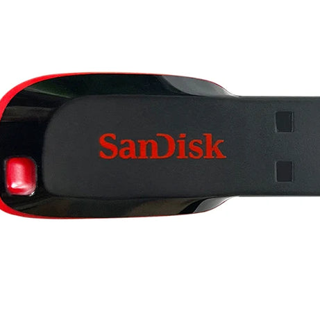 Clé USB SanDisk Cruzer Blade originale 16 Go, 32 Go, 64 Go, 128 Go, disque de stockage USB portable pour ordinateur