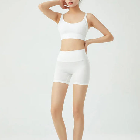 Short de fitness Peach Butt pour femme, pantalon cargo trois-quarts à séchage rapide avec poche, legging de yoga gainant pour l'été