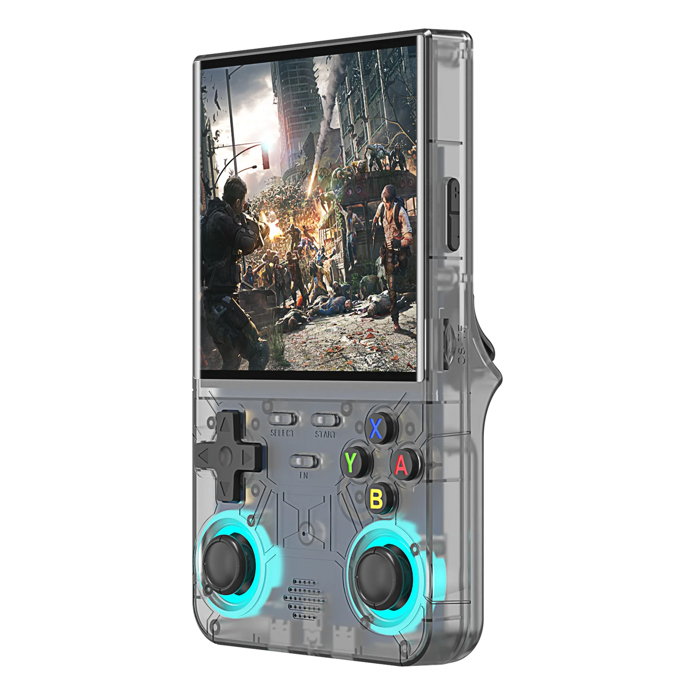 Nouvelle console de jeux portable ultra rétro R36, écran 4 pouces, système Linux open-source, 128 Go, lecteur vidéo portable.