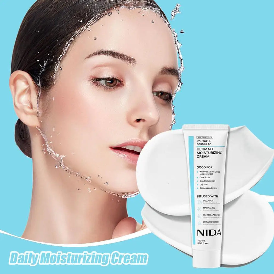 NIDA Korea Crème Hydratante Ultime Rétinol Revitalisante Contour des Yeux Anti-Âge Hydratation Intense Essence de Propolis Soin de la Peau