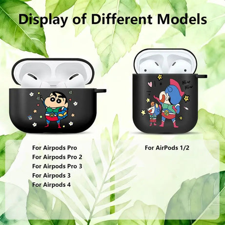 Étui Shin Dynamic Superman pour AirPods 1 Pro 2 3 4 Pro 3 Pro 2