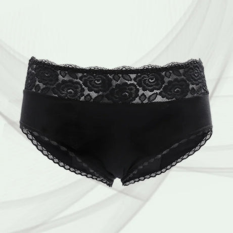 Culottes menstruelles respirantes, 4 couches, anti-fuites, en fibre de bambou, pour flux abondant, absorption rapide.