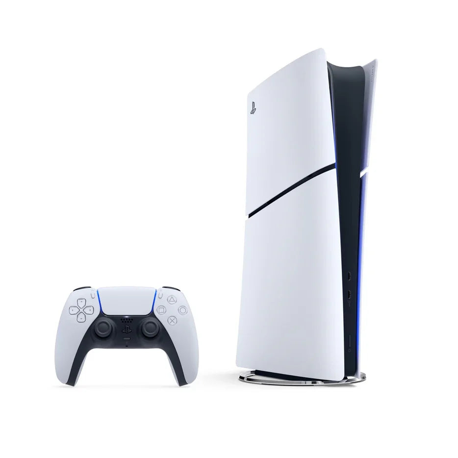 Console numérique Sony PlayStation 5 Slim (825 Go) version européenne - Modèle Slim - SSD ultra-rapide - Ray Tracing - Jeux vidéo 4K - PS5 Slim