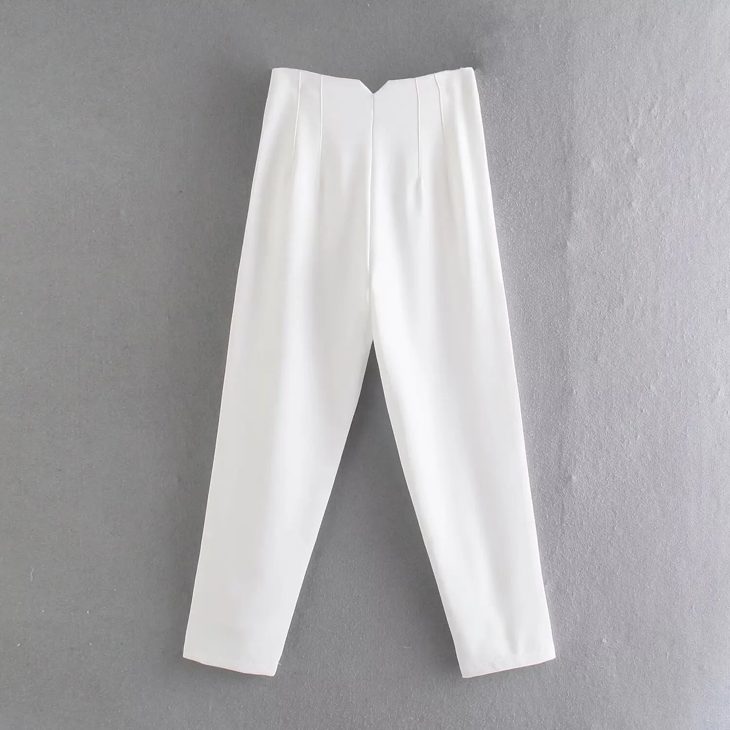 Tenues de bureau Koekop Pantalons crayon Noir Rose Blanc Pantalons Femme Mode Vêtements de bureau Pantalons taille haute pour femmes Pantalons habillés