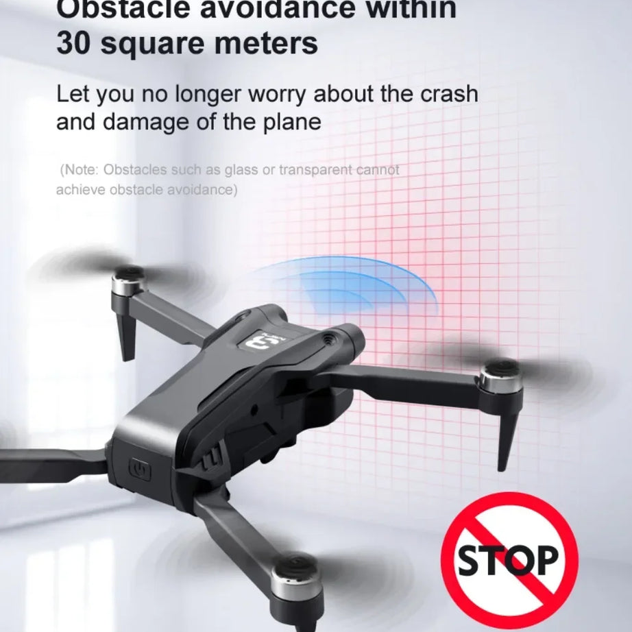 Drone Original Z908 Pro /MAX 8K ESC Professionnel 4K avec localisation par flux optique et évitement d'obstacles sur 3 côtés - Quadricoptère jouet