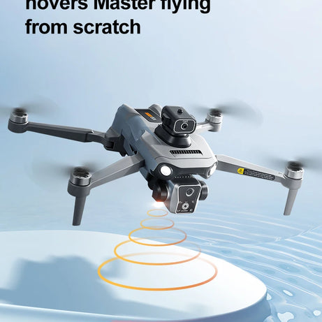 Nouveau drone K19 MAX GPS professionnel avec caméra 8K, vol FPV aérien, évitement d'obstacles, télécommande grand écran et drone pliable