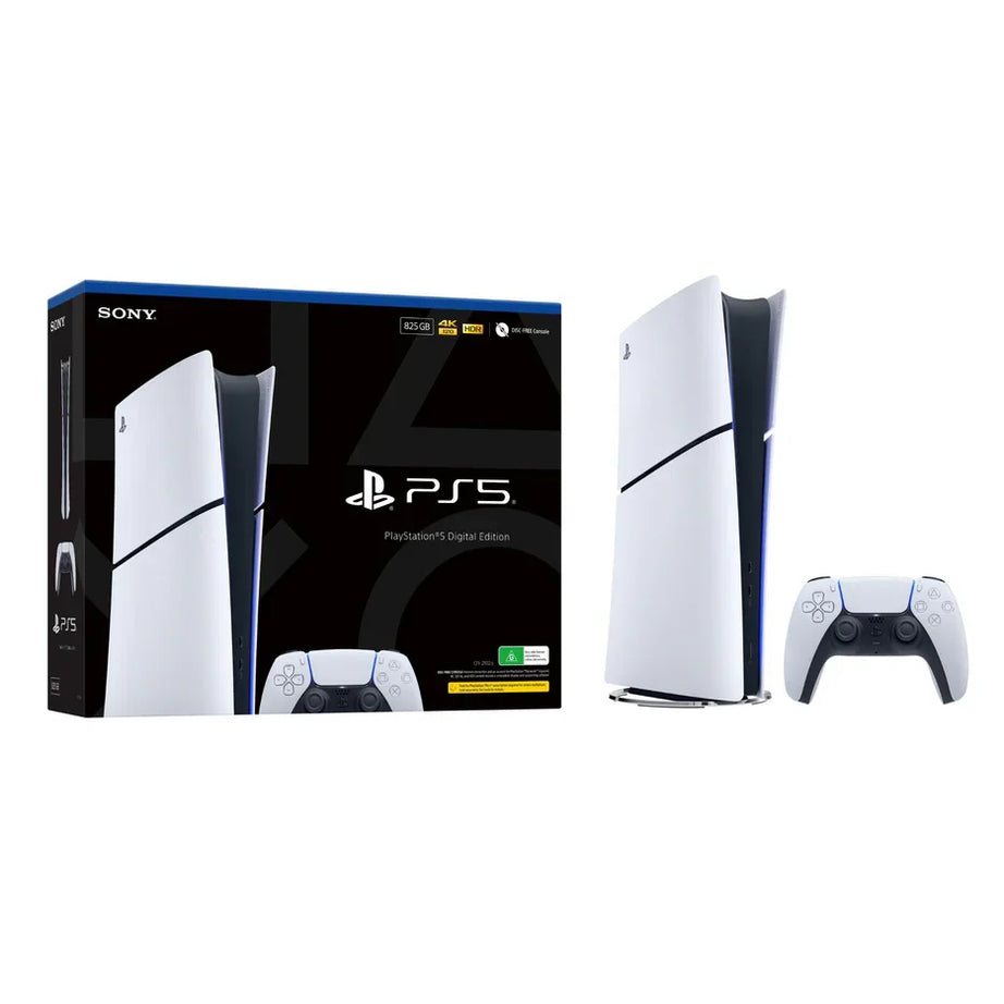 Console numérique Sony PlayStation 5 Slim (825 Go) version européenne - Modèle Slim - SSD ultra-rapide - Ray Tracing - Jeux vidéo 4K - PS5 Slim