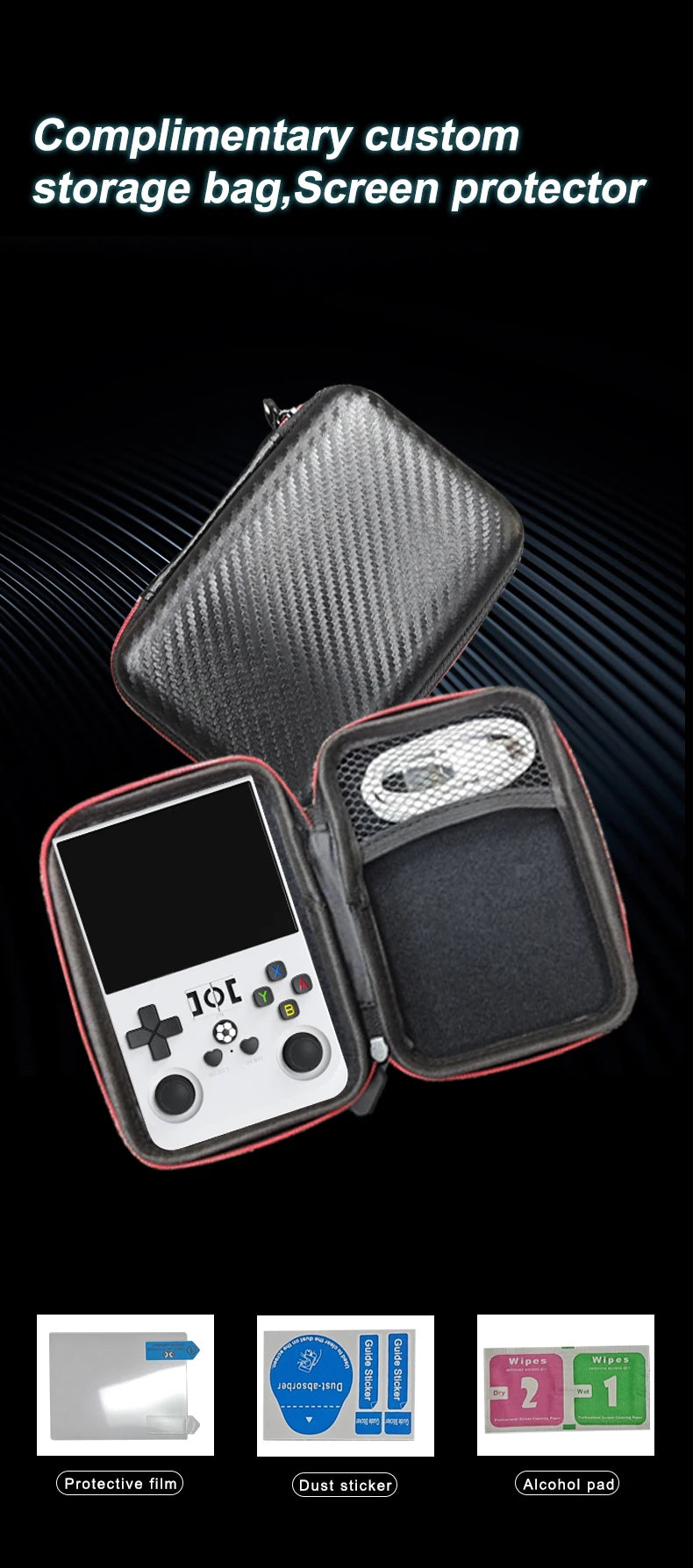 Console de jeux vidéo portable rétro R36 PRO (Open Source) sous Linux, écran IPS 3,5 pouces, 128 Go de stockage, jeux R36S