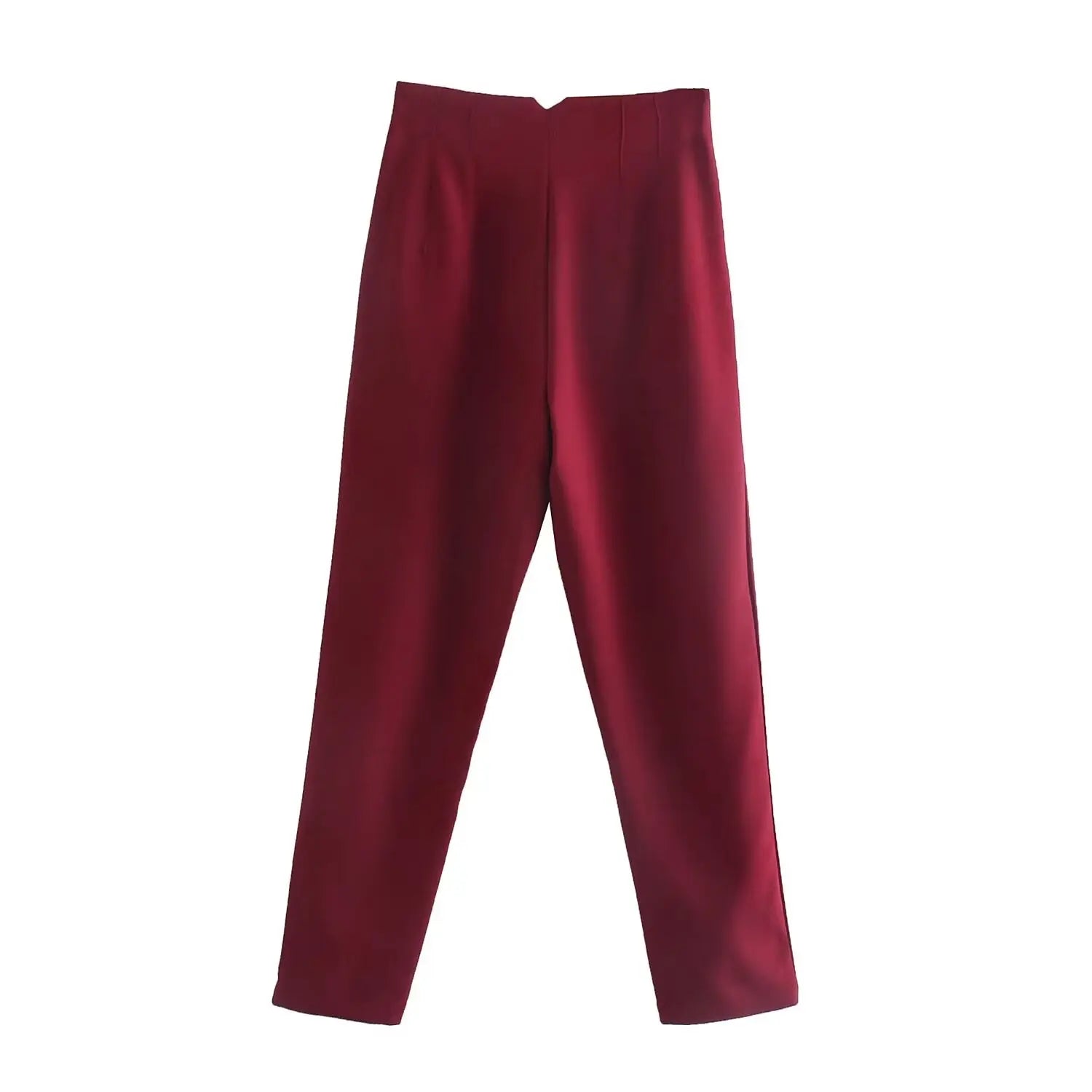 Tenues de bureau Koekop Pantalons crayon Noir Rose Blanc Pantalons Femme Mode Vêtements de bureau Pantalons taille haute pour femmes Pantalons habillés