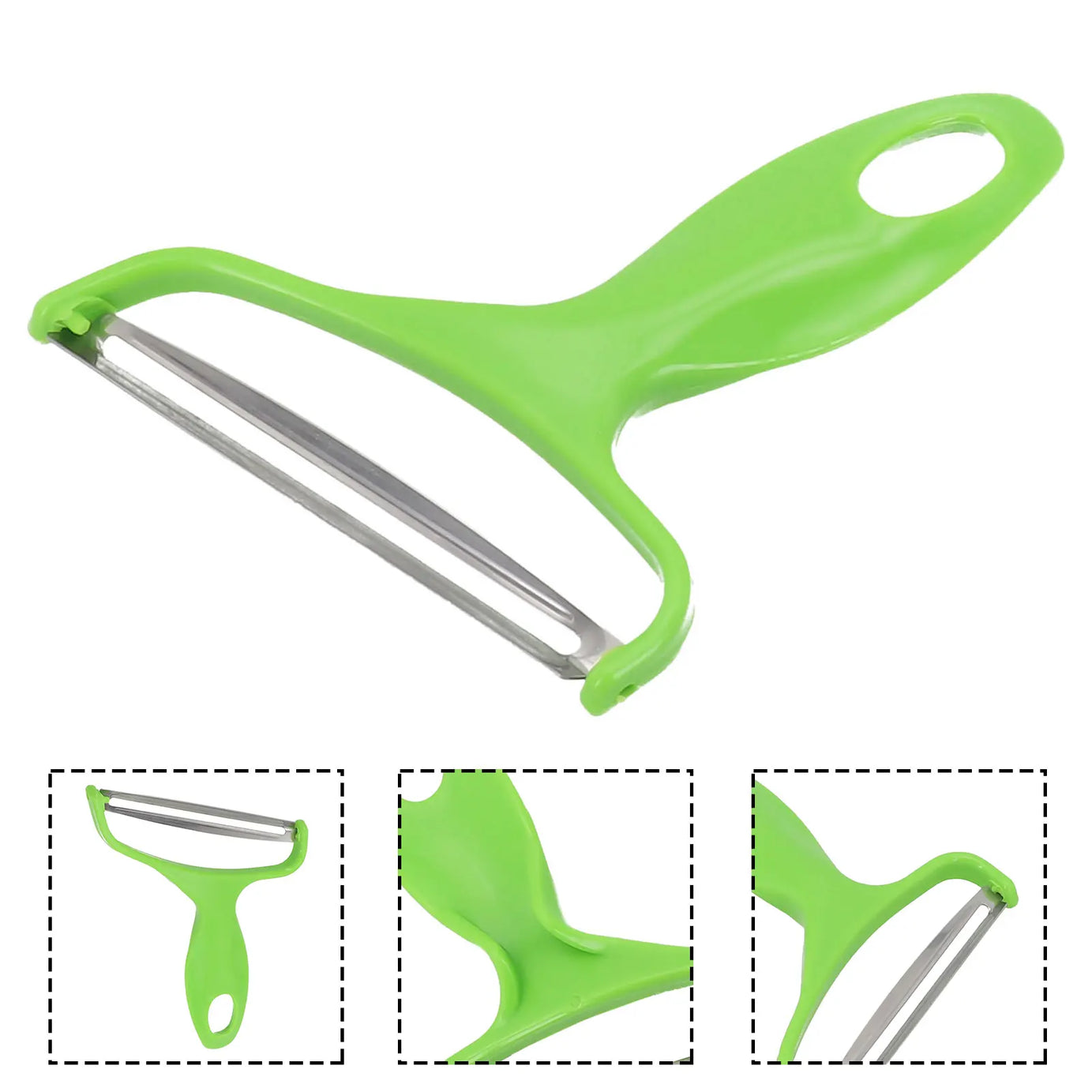 Éplucheur à légumes et fruits, râpe à chou en acier inoxydable, trancheuse à salade et pommes de terre, accessoires de cuisine, ustensiles de cuisson, large ouverture
