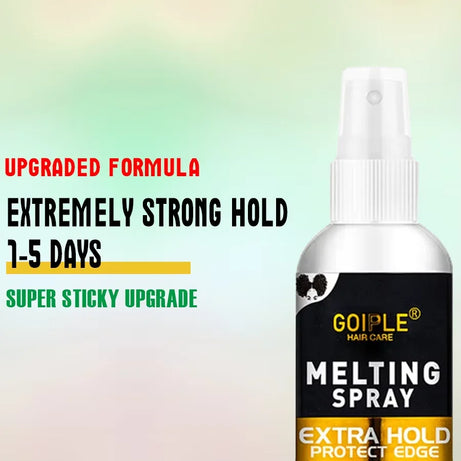 GOIPLE Lace Wig Melting Spray Toupee Adhesives Wig Frontal Closure Synthetic Hair Forehead Closure Glue with Styling Accessories