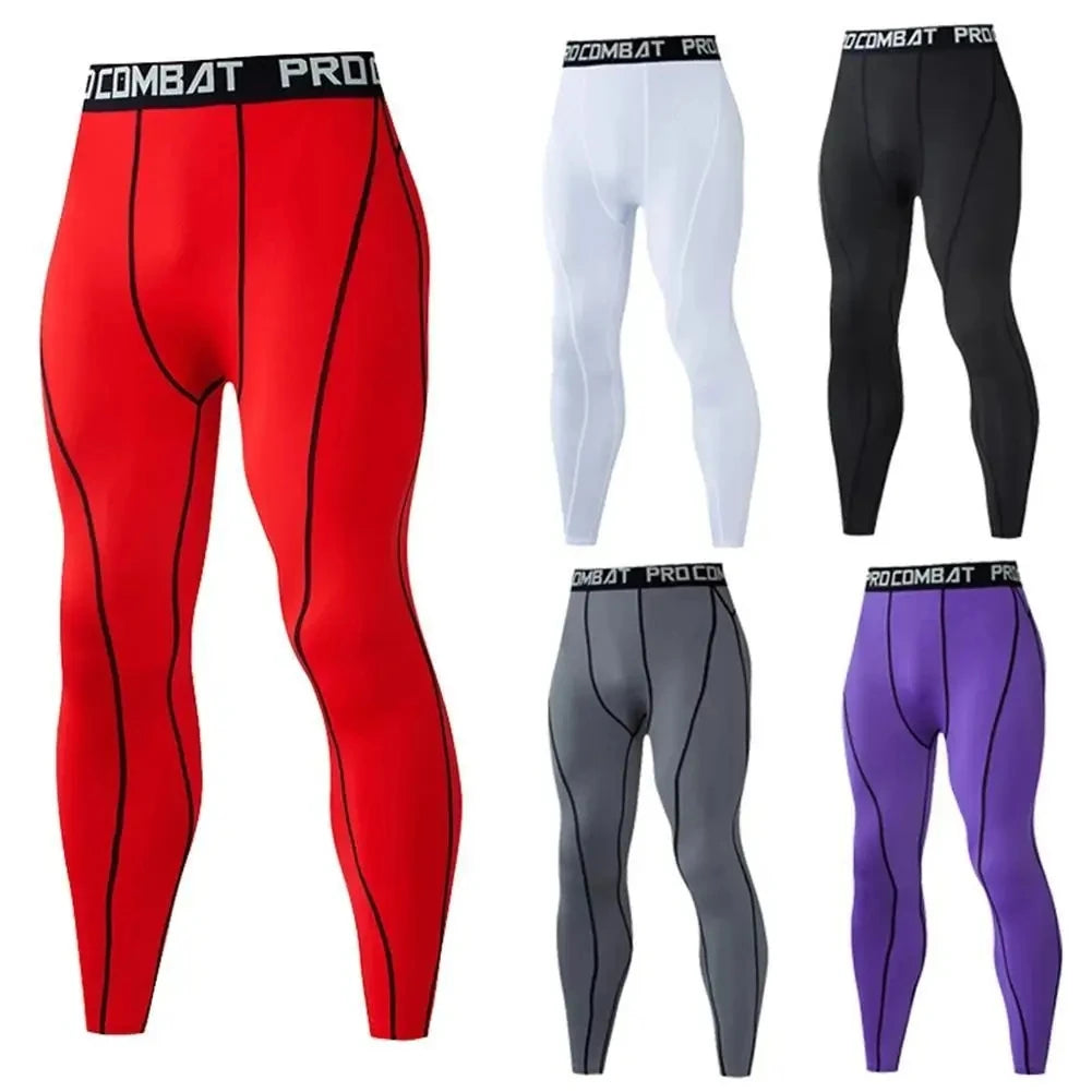 Pantalon de sport homme fitness running, legging moulant, pantalon de jogging, pantalon de compression slim yoga, pantalon de survêtement en lycra, tissu respirant