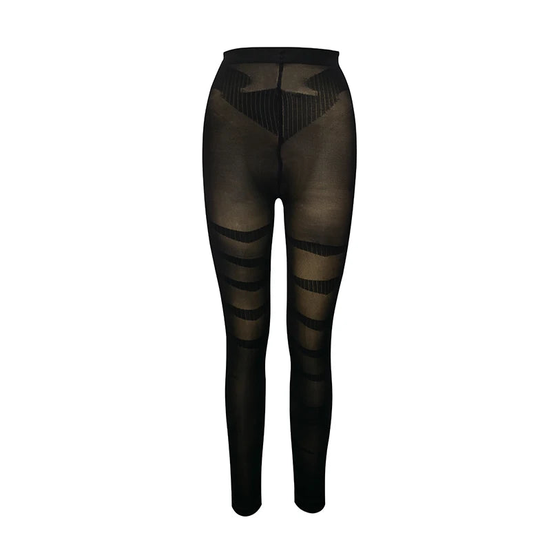 Sous-vêtements gainants sans coutures, leggings de compression transparents taille haute, effet ventre plat et fesses galbantes, culotte sculptante