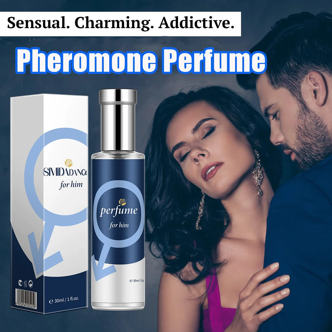Pheromone Perfume for man attract Women Crush Intimate Partner Men's Perfume for Long-Lasting seduction Dating Sex Fragrance