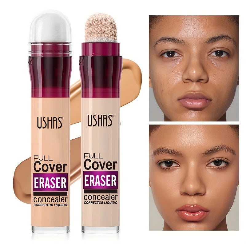 Nouveau correcteur en éponge pour cernes, taches de rousseur, acné et imperfections. Fond de teint liquide hydratant longue tenue.