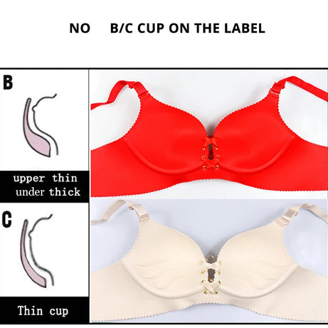 Sujetador sin costuras, sujetadores sexys para mujer, lencería push-up de moda, bralette inalámbrico, sujetador de algodón, ropa interior femenina