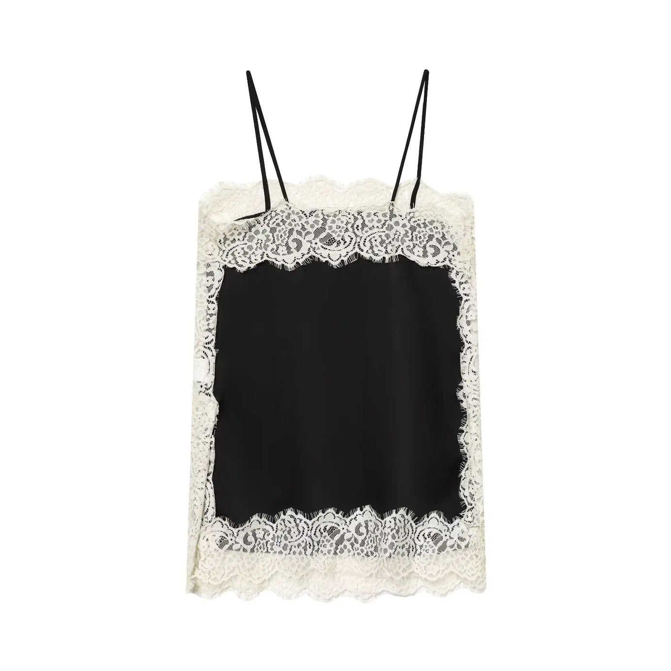 Chemisier à bretelles en satin doux et dentelle sexy Zevity 2026 pour femme, style décontracté, idéal pour les soirées et les clubs (LS9477)