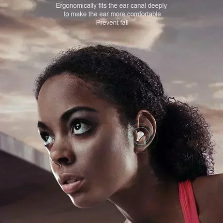 Écouteurs Bluetooth TWS sans fil avec microphone et réduction de bruit, compatibles avec les smartphones (modèle A6S).