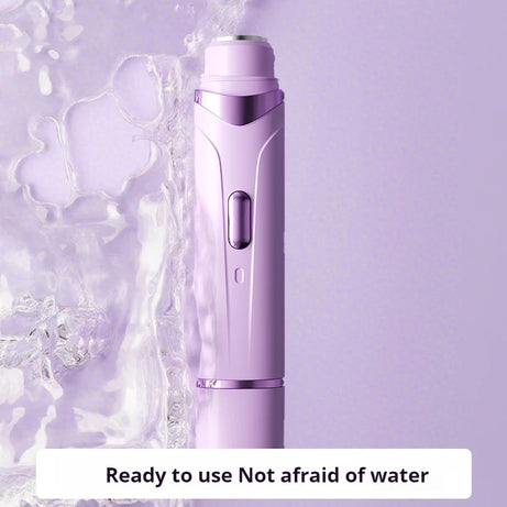 Rasoir électrique 2 en 1 pour femmes, épilation indolore, tondeuse corporelle rechargeable, épilateur pour aisselles et moustache